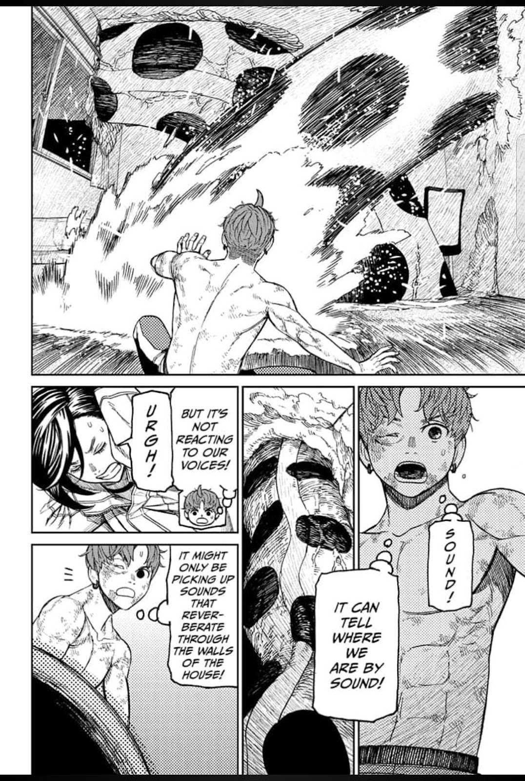 Dandadan Chapter 38 page 4 - Chapter 38: Mongolian Death Worms Are Deadly