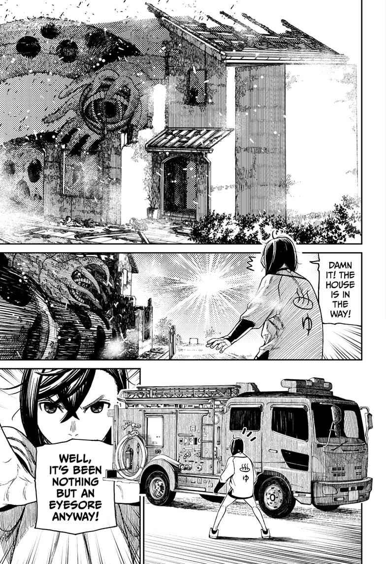Dandadan Chapter 44 page 17 - Chapter 44: That House Is a Damn Eyesore