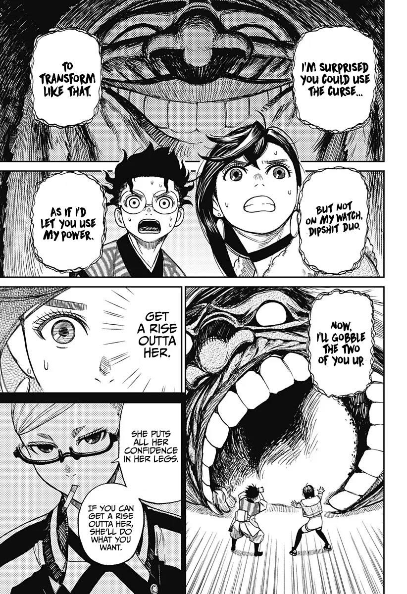 Dandadan Chapter 5 page 11 - Chapter 5: Kicking Turbo Granny's Ass