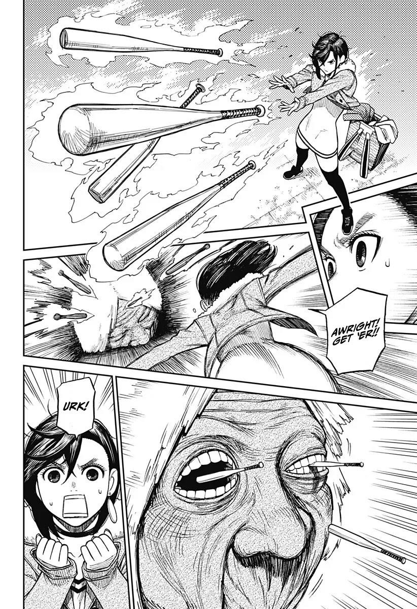 Dandadan Chapter 5 page 8 - Chapter 5: Kicking Turbo Granny's Ass