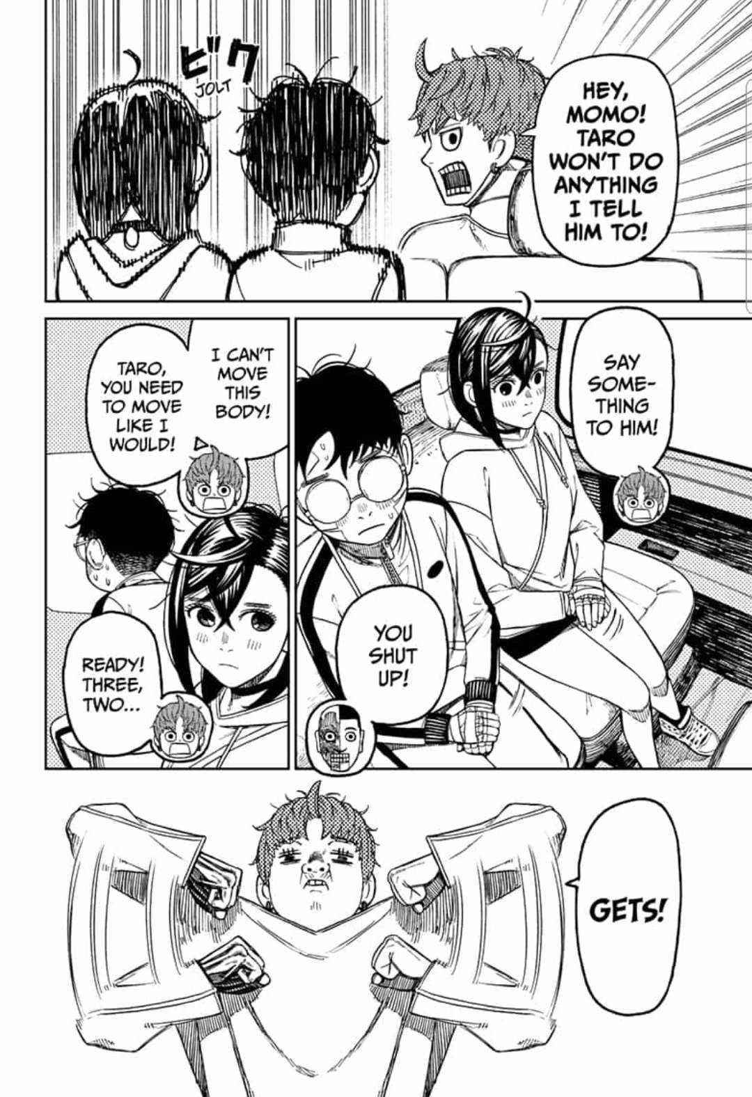 Dandadan Chapter 50 page 14 - Chapter 50: Let's All Carry Around Hot Water
