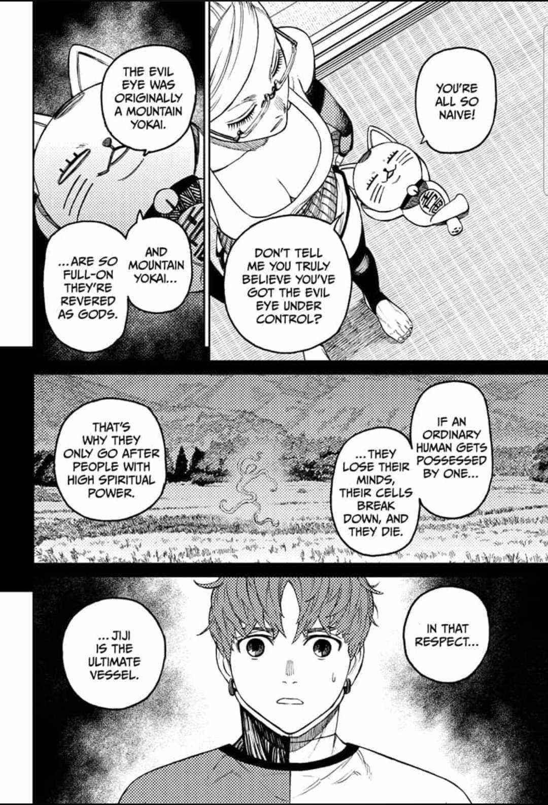 Dandadan Chapter 50 page 4 - Chapter 50: Let's All Carry Around Hot Water