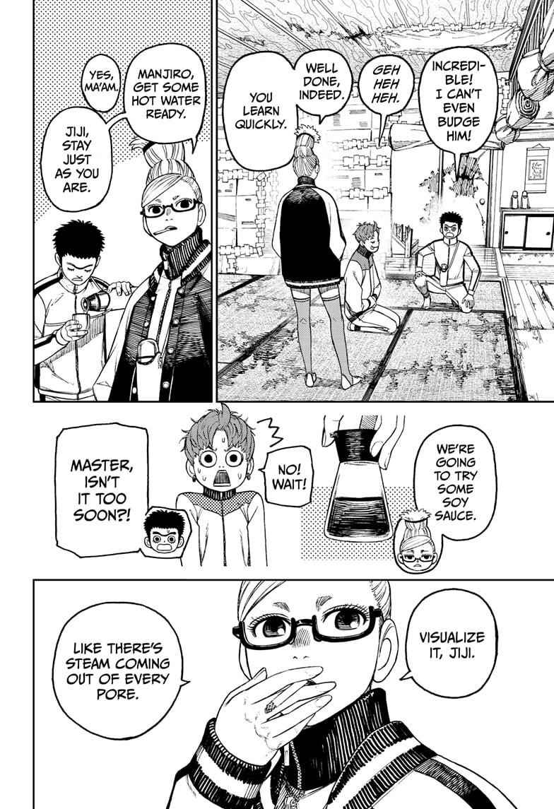 Dandadan Chapter 55 page 12 - Chapter 55: Moe Moe Tri-Beam