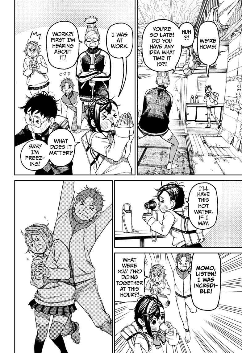 Dandadan Chapter 55 page 16 - Chapter 55: Moe Moe Tri-Beam