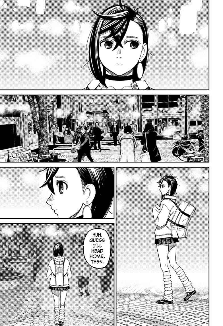 Dandadan Chapter 55 page 7 - Chapter 55: Moe Moe Tri-Beam