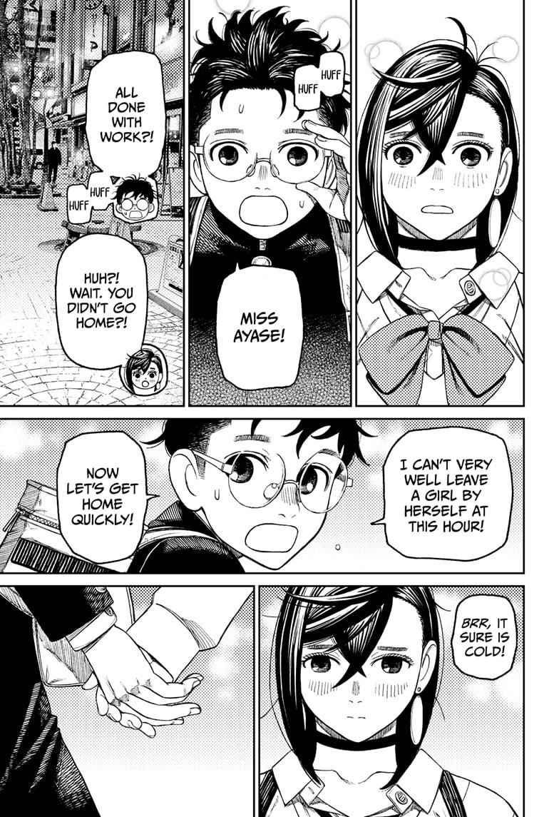 Dandadan Chapter 55 page 9 - Chapter 55: Moe Moe Tri-Beam