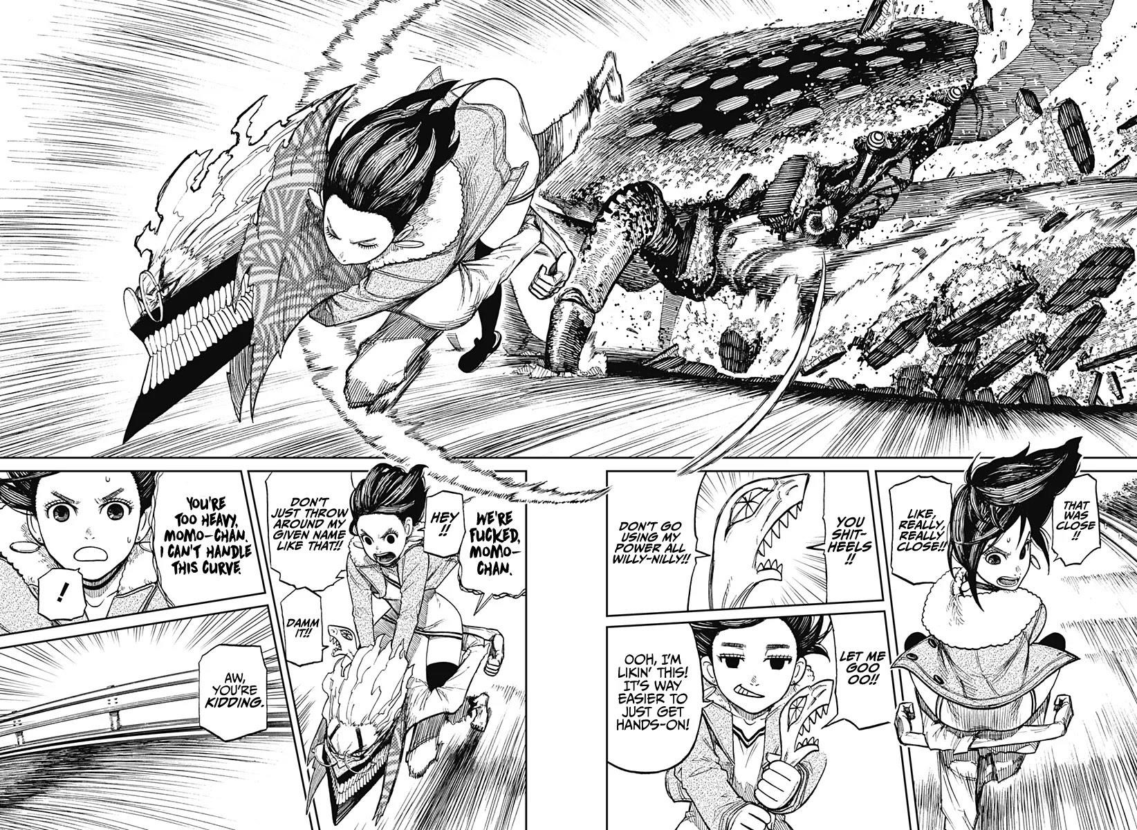 Dandadan Chapter 6 page 4 - Chapter 6: A Craving for Crab