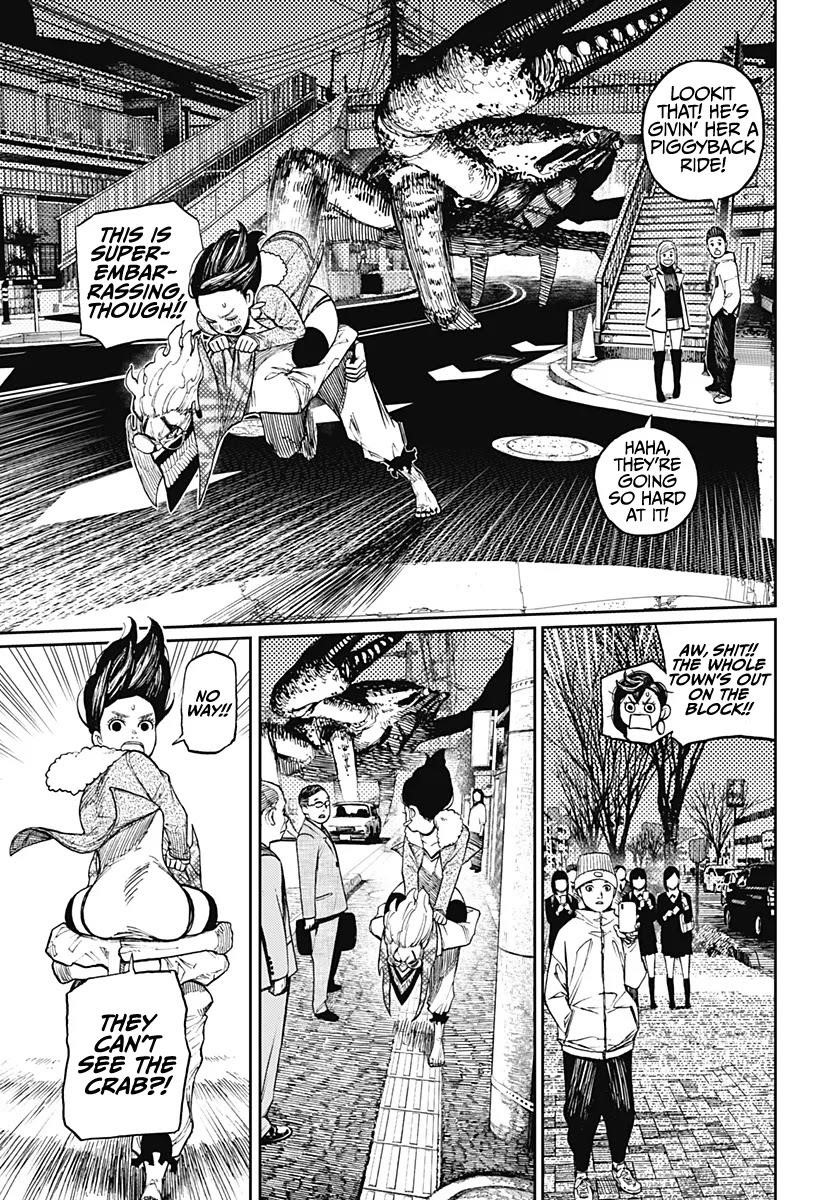 Dandadan Chapter 6 page 9 - Chapter 6: A Craving for Crab
