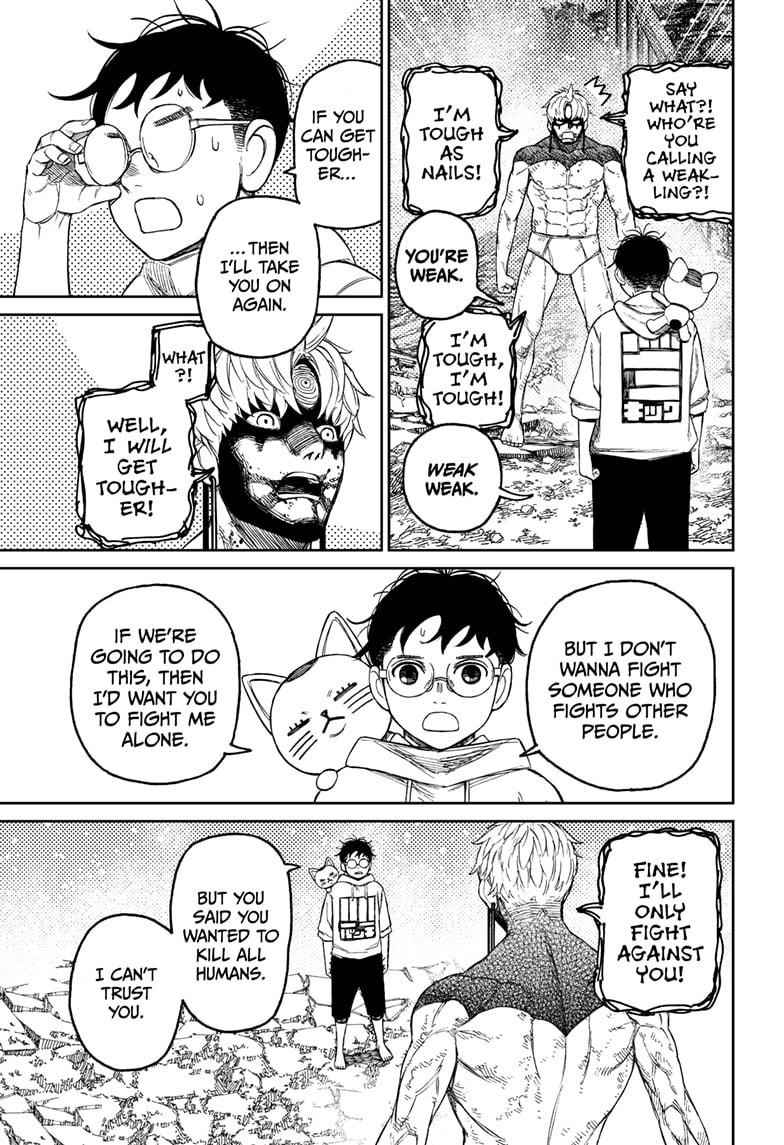 Dandadan Chapter 61 page 15 - Chapter 61: The Evil Eye's Briefs