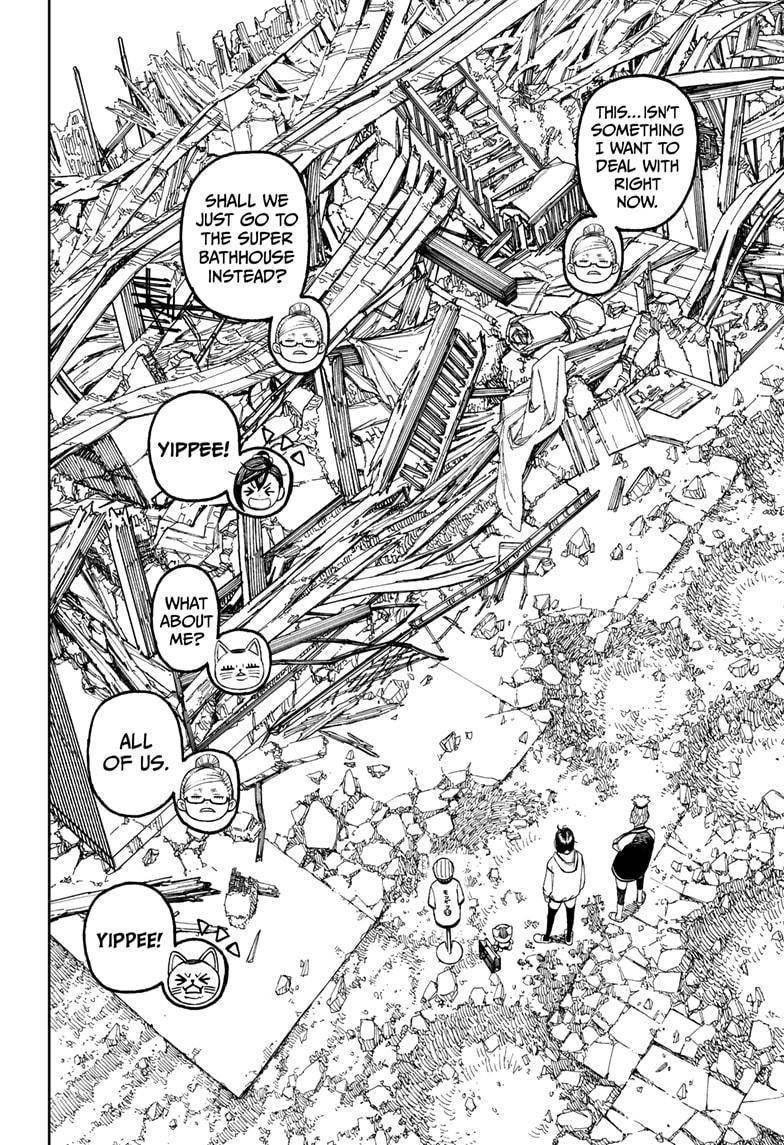 Dandadan Chapter 62 page 6 - Chapter 62: I Want to Rebuild the House