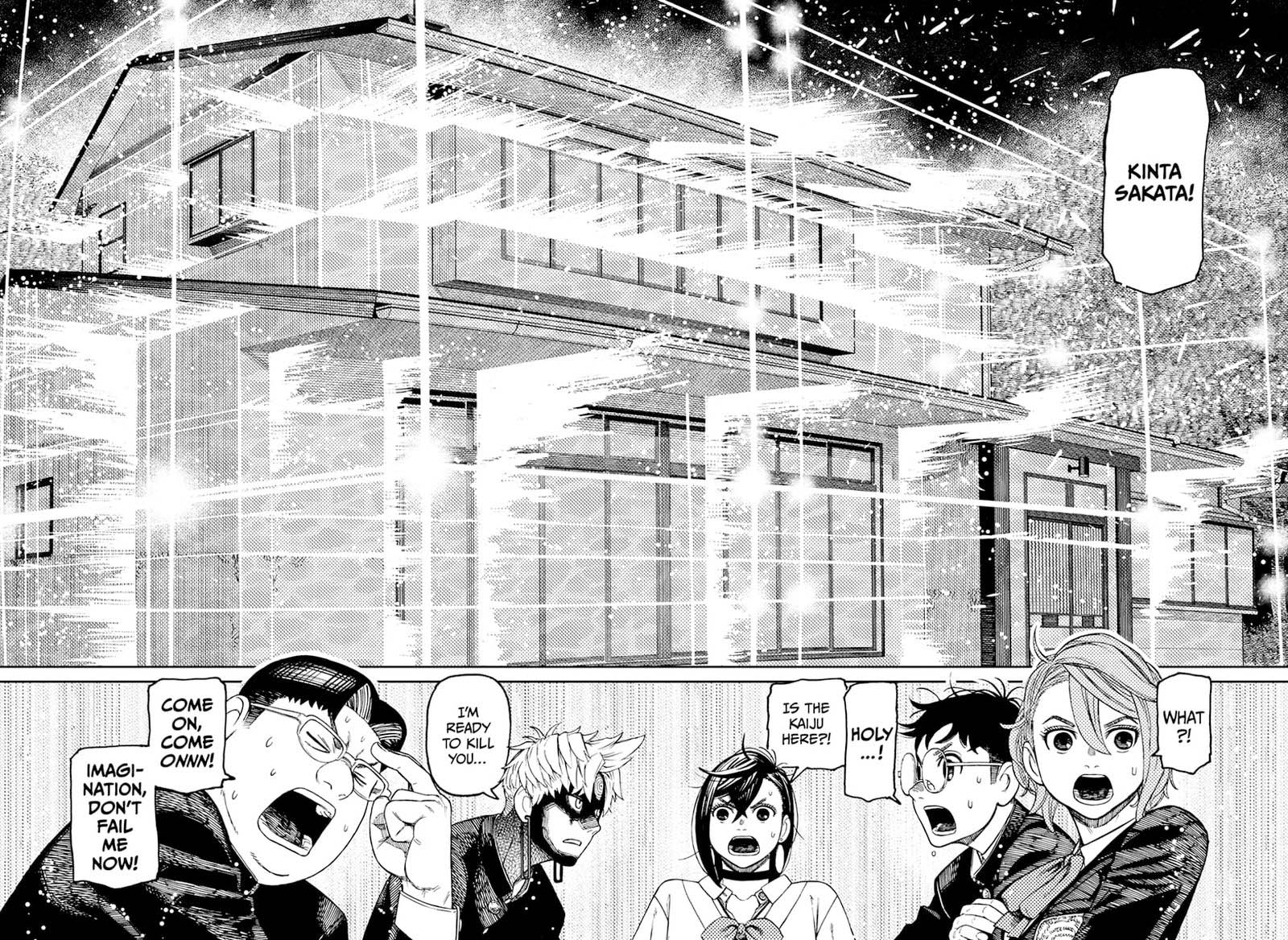 Dandadan Chapter 68 page 6 - Chapter 68: Kinta's Imagination