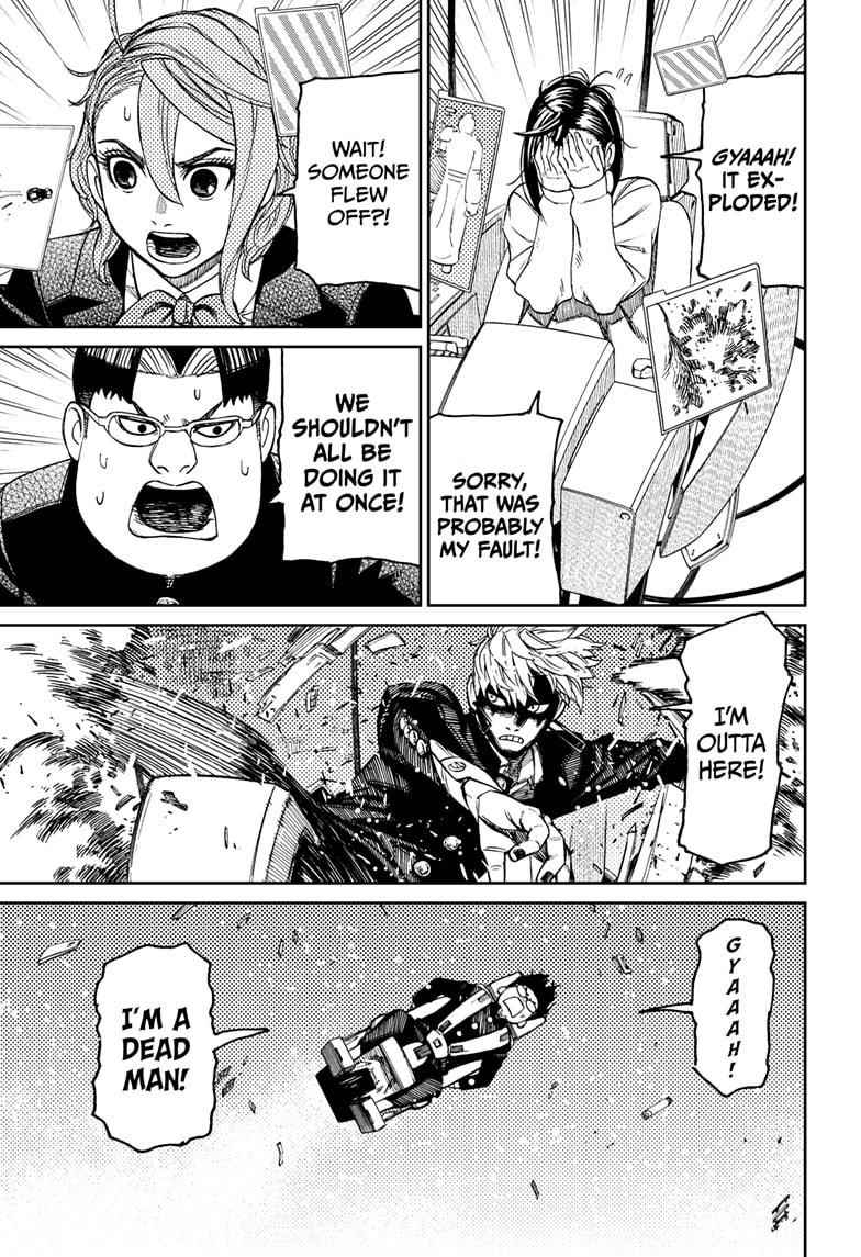 Dandadan Chapter 69 page 5 - Chapter 69: Clash! Space Kaiju vs. Giant Robot!