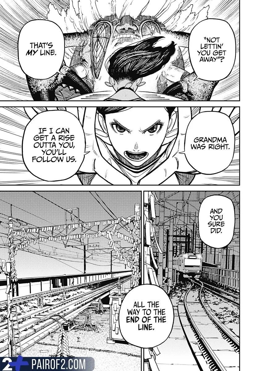 Dandadan Chapter 7 page 16 - Chapter 7: You're the Hundred Kmph Granny
