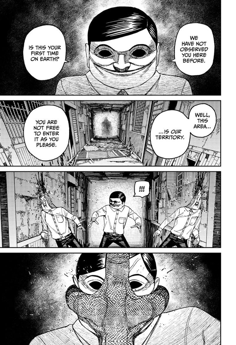 Dandadan Chapter 72 page 19 - Chapter 72: Somebody, Please Translate