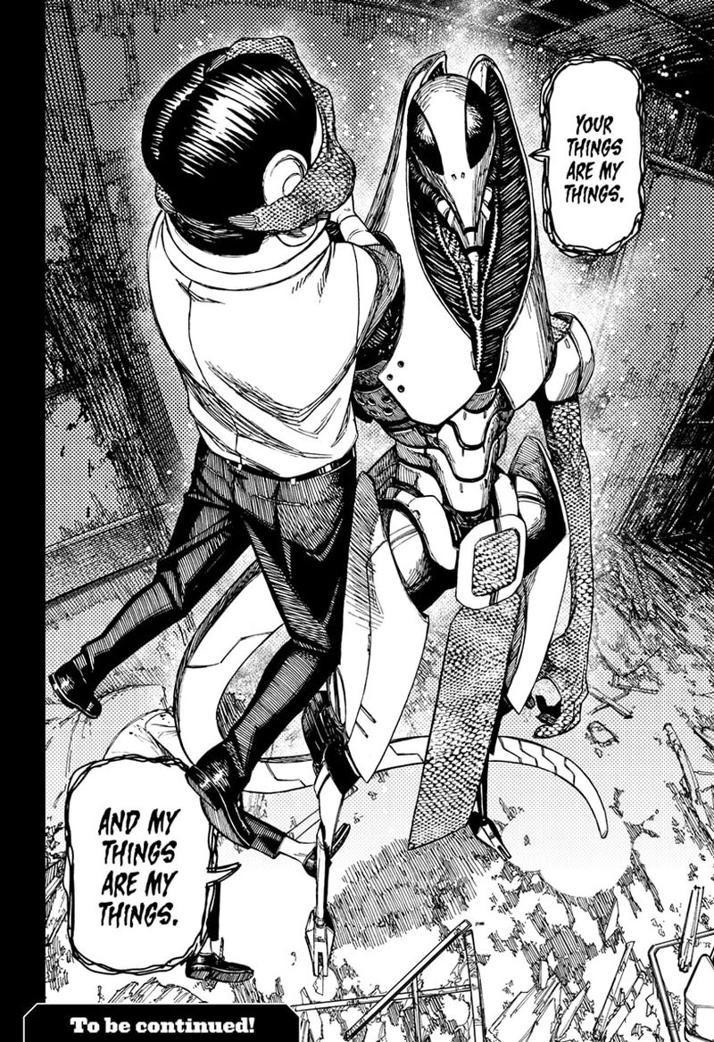 Dandadan Chapter 72 page 20 - Chapter 72: Somebody, Please Translate