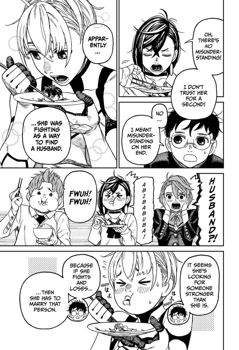 Dandadan Chapter 73 page 4 - Chapter 73: Let's Eat Some Takoyaki