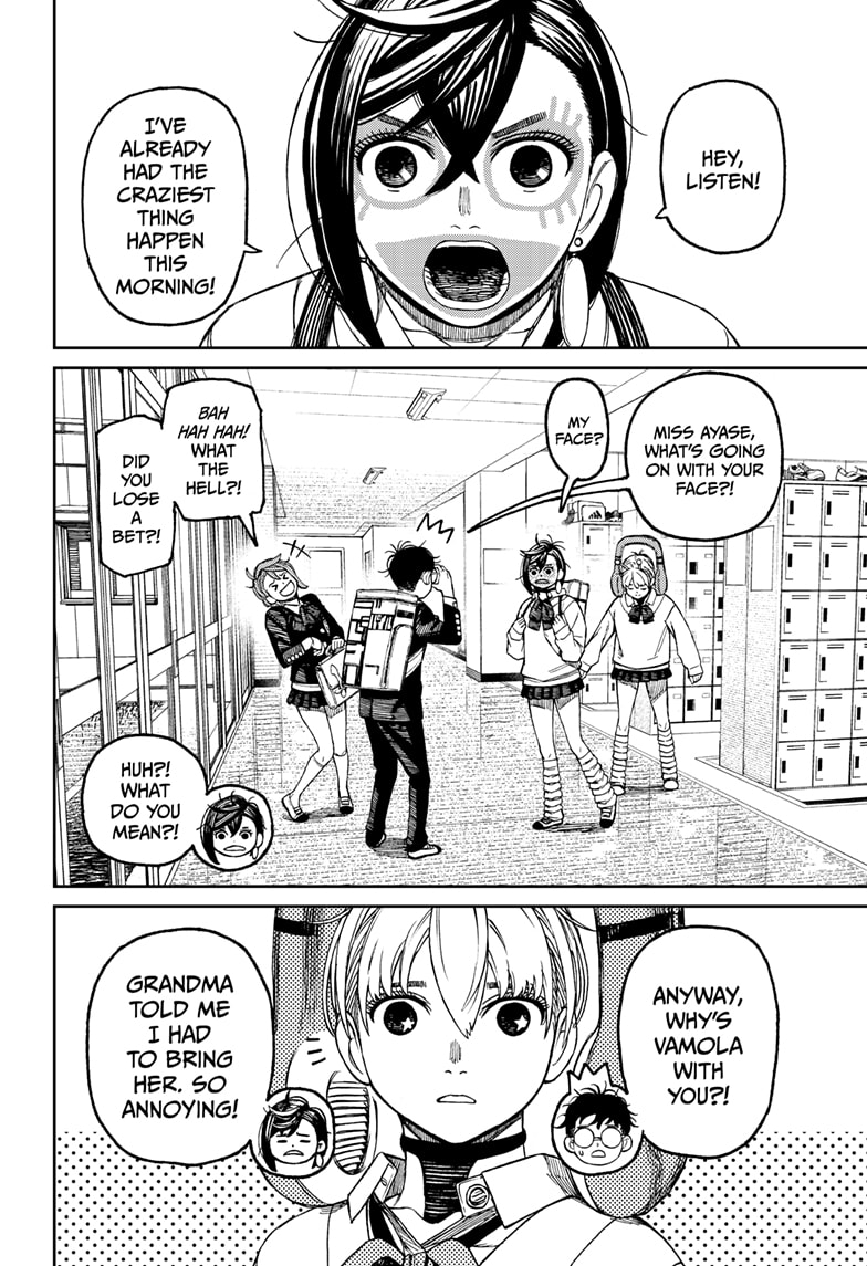 Dandadan Chapter 76 page 14 - Chapter 76: What Do We Do With Her?