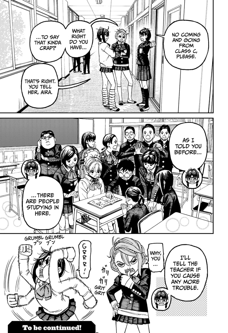Dandadan Chapter 76 page 19 - Chapter 76: What Do We Do With Her?