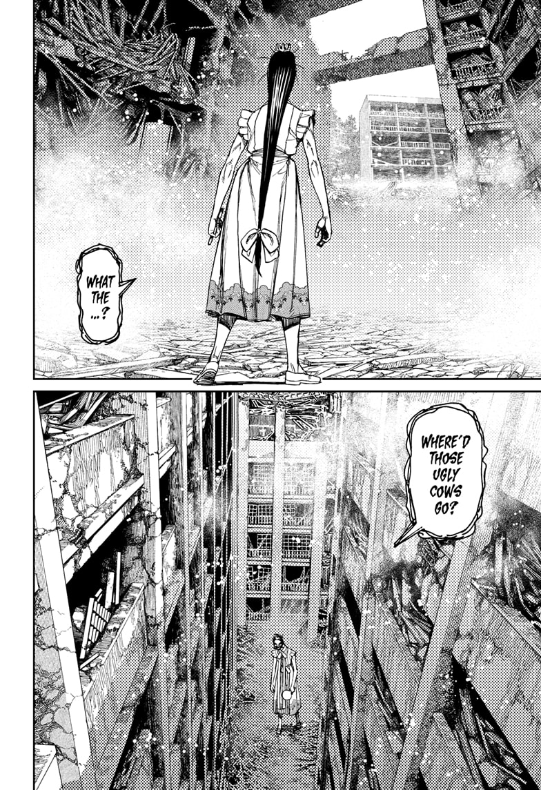 Dandadan Chapter 76 page 6 - Chapter 76: What Do We Do With Her?