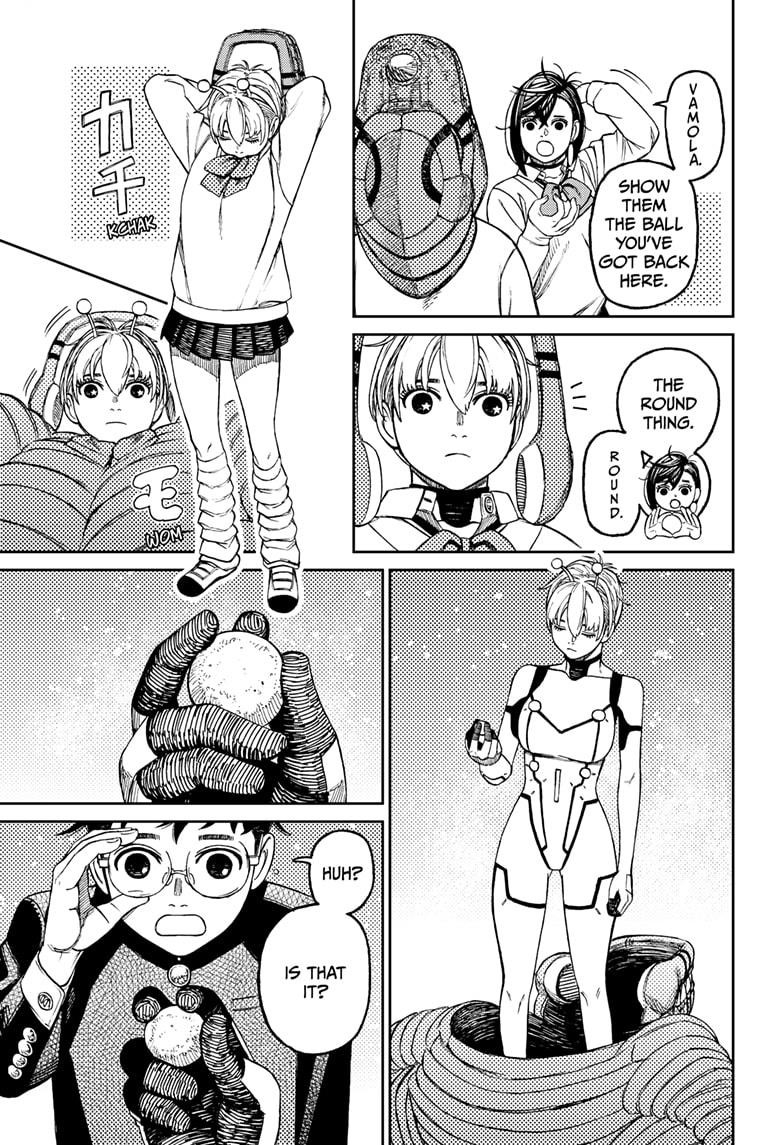 Dandadan Chapter 77 page 11 - Chapter 77: This Person is a Pain in the Butt