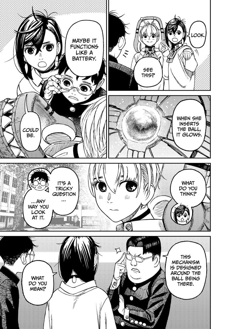 Dandadan Chapter 77 page 13 - Chapter 77: This Person is a Pain in the Butt