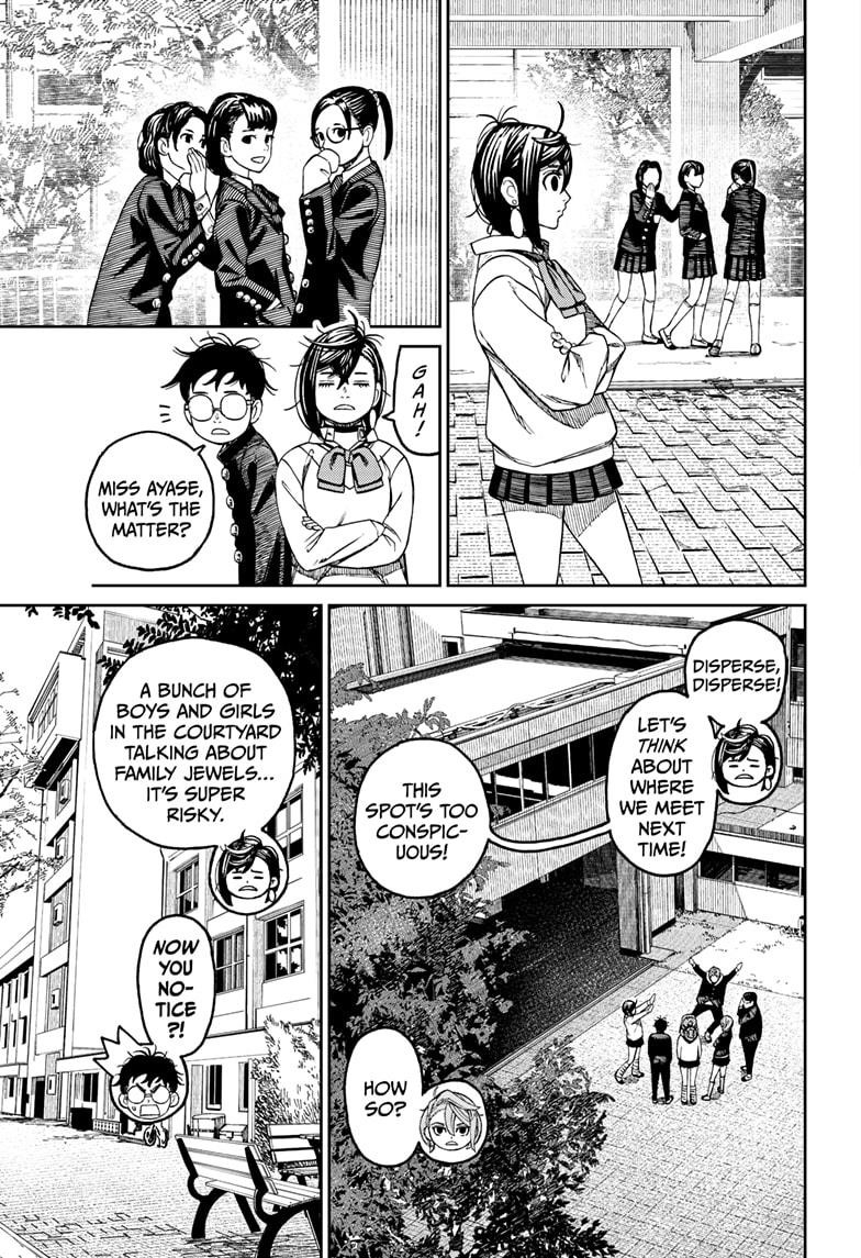 Dandadan Chapter 77 page 15 - Chapter 77: This Person is a Pain in the Butt