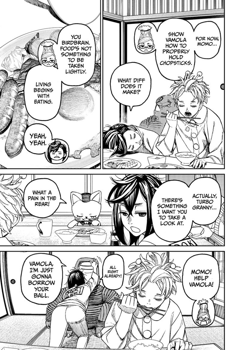 Dandadan Chapter 79 page 3 - Chapter 79: Just Who the Heck Is This Person?