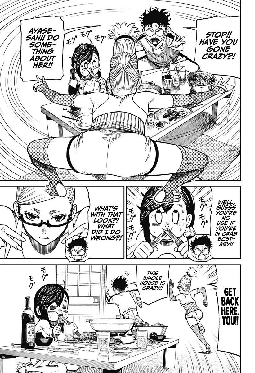 Dandadan Chapter 8 page 13 - Chapter 8: Let's Eat Crab
