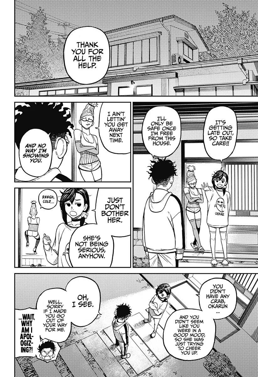 Dandadan Chapter 8 page 14 - Chapter 8: Let's Eat Crab