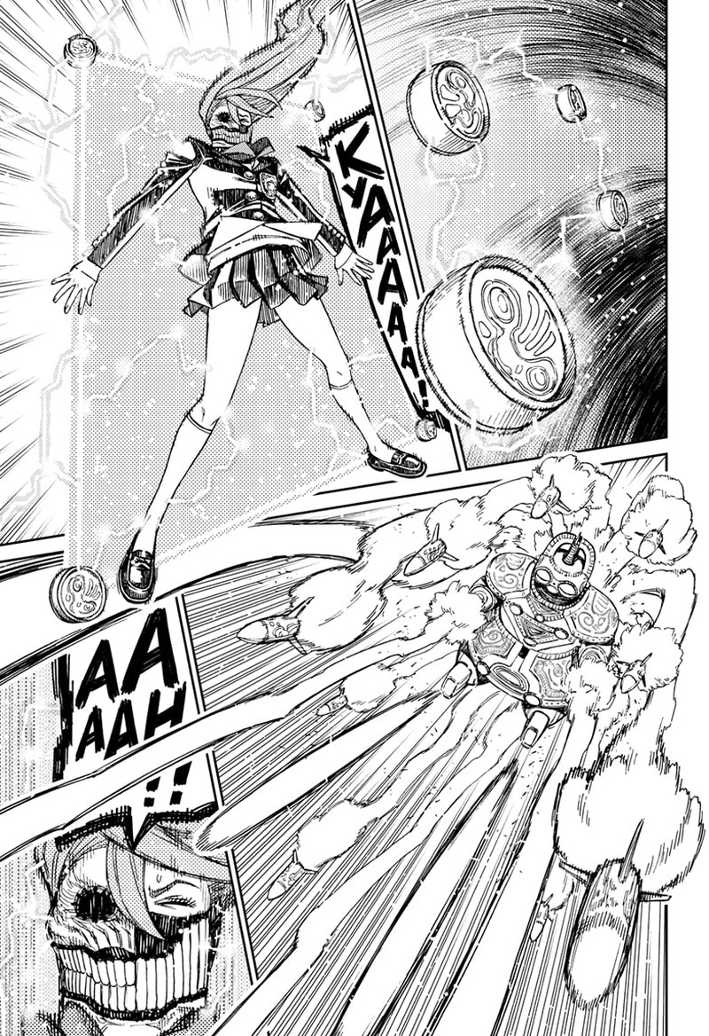 Dandadan Chapter 81 page 8 - Chapter 81: What Do We Do About These Deadly Dudes?