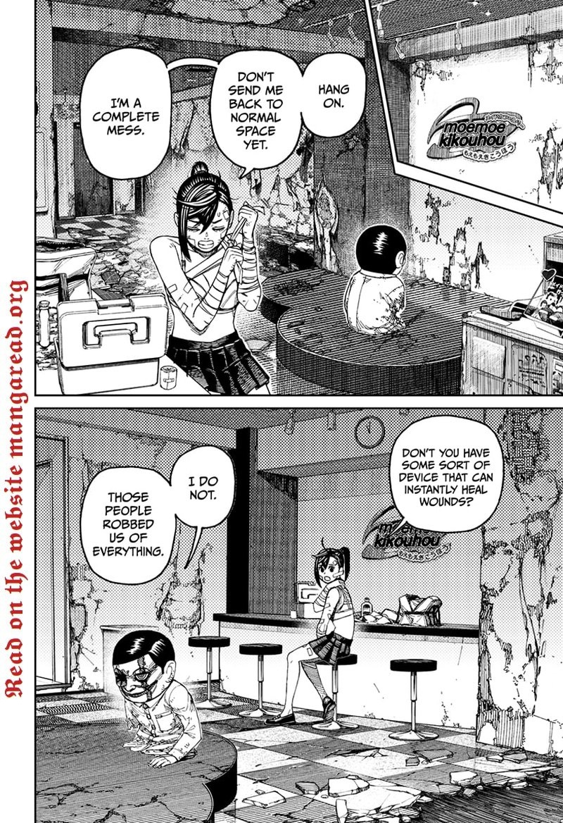 Dandadan Chapter 86 page 8 - Chapter 86: I Just Wanna Leave Already