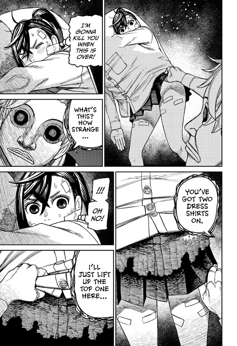 Dandadan Chapter 87 page 11 - Chapter 87: Can Never Sleep at a Manga Cafe