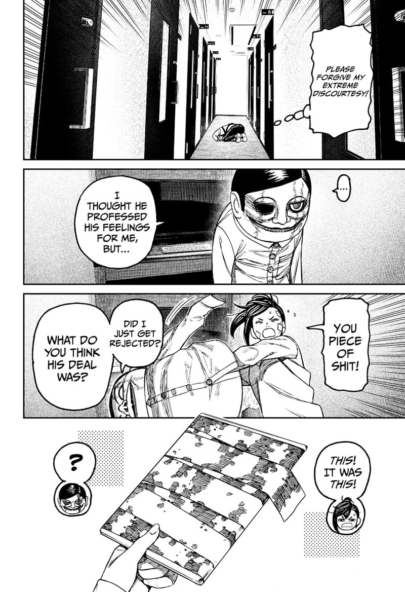 Dandadan Chapter 87 page 14 - Chapter 87: Can Never Sleep at a Manga Cafe