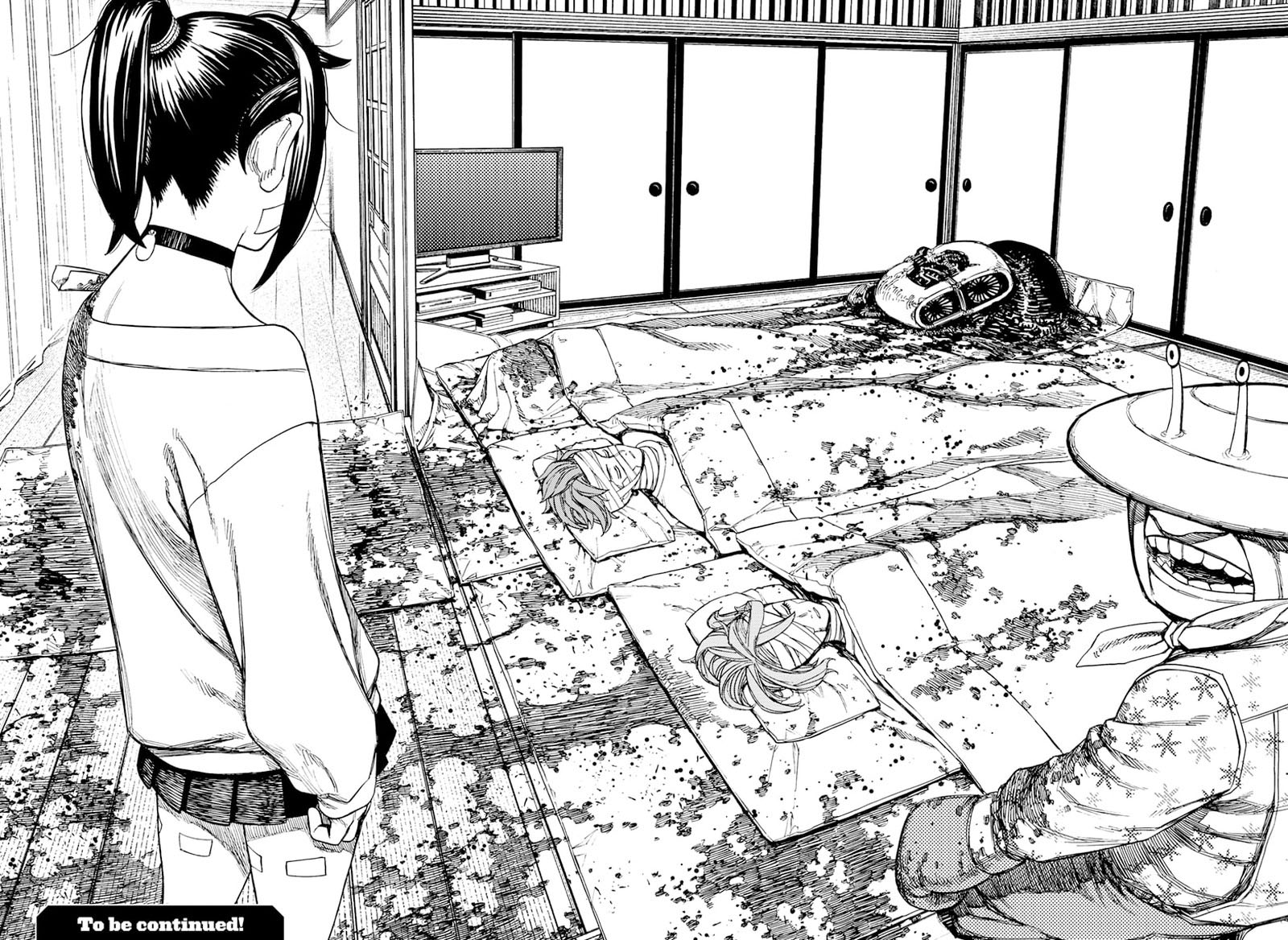 Dandadan Chapter 87 page 18 - Chapter 87: Can Never Sleep at a Manga Cafe