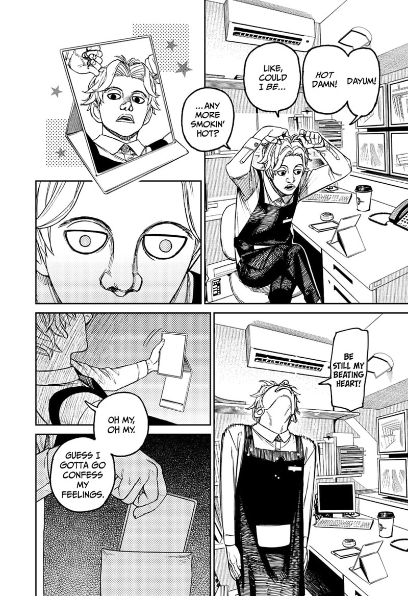 Dandadan Chapter 87 page 2 - Chapter 87: Can Never Sleep at a Manga Cafe