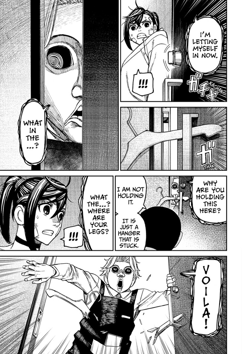 Dandadan Chapter 87 page 7 - Chapter 87: Can Never Sleep at a Manga Cafe