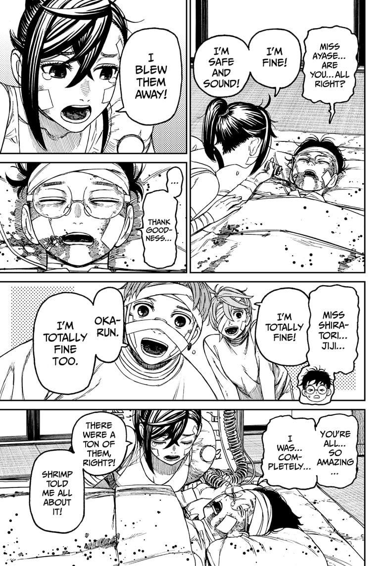 Dandadan Chapter 89 page 11 - Chapter 89: Arugment