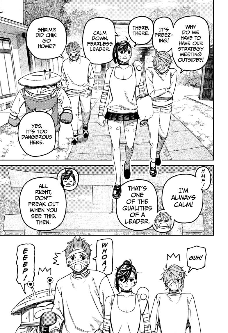 Dandadan Chapter 89 page 15 - Chapter 89: Arugment