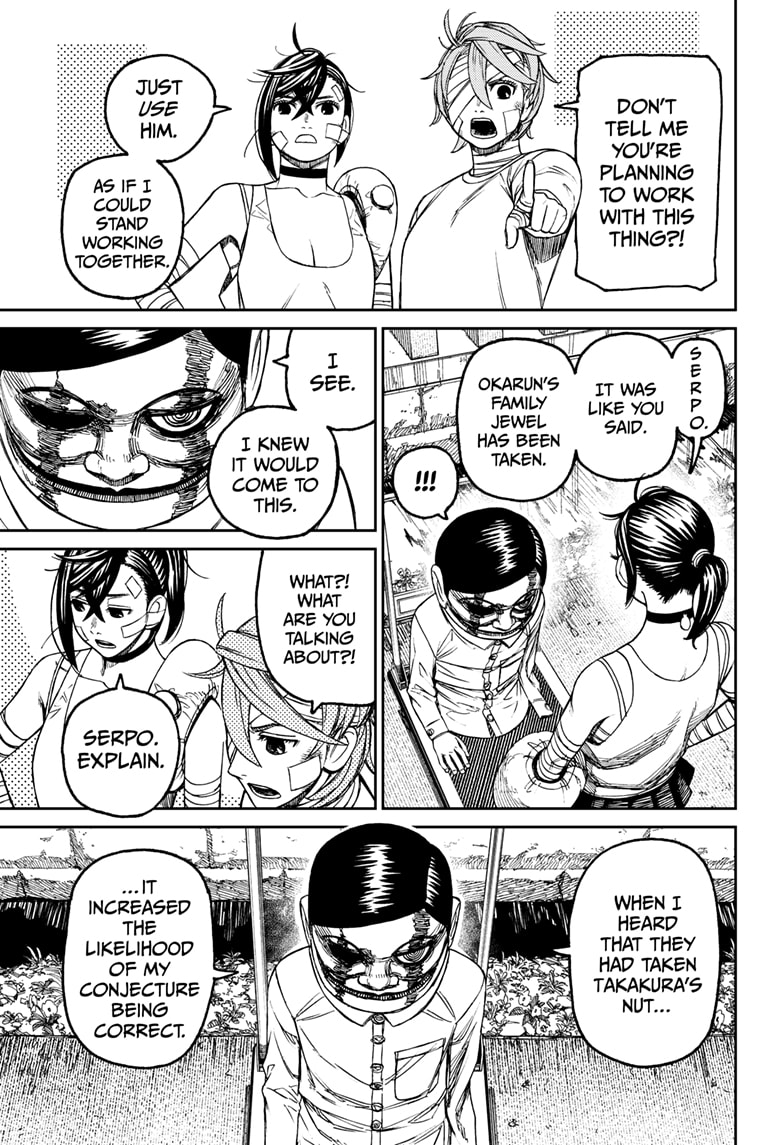 Dandadan Chapter 89 page 17 - Chapter 89: Arugment