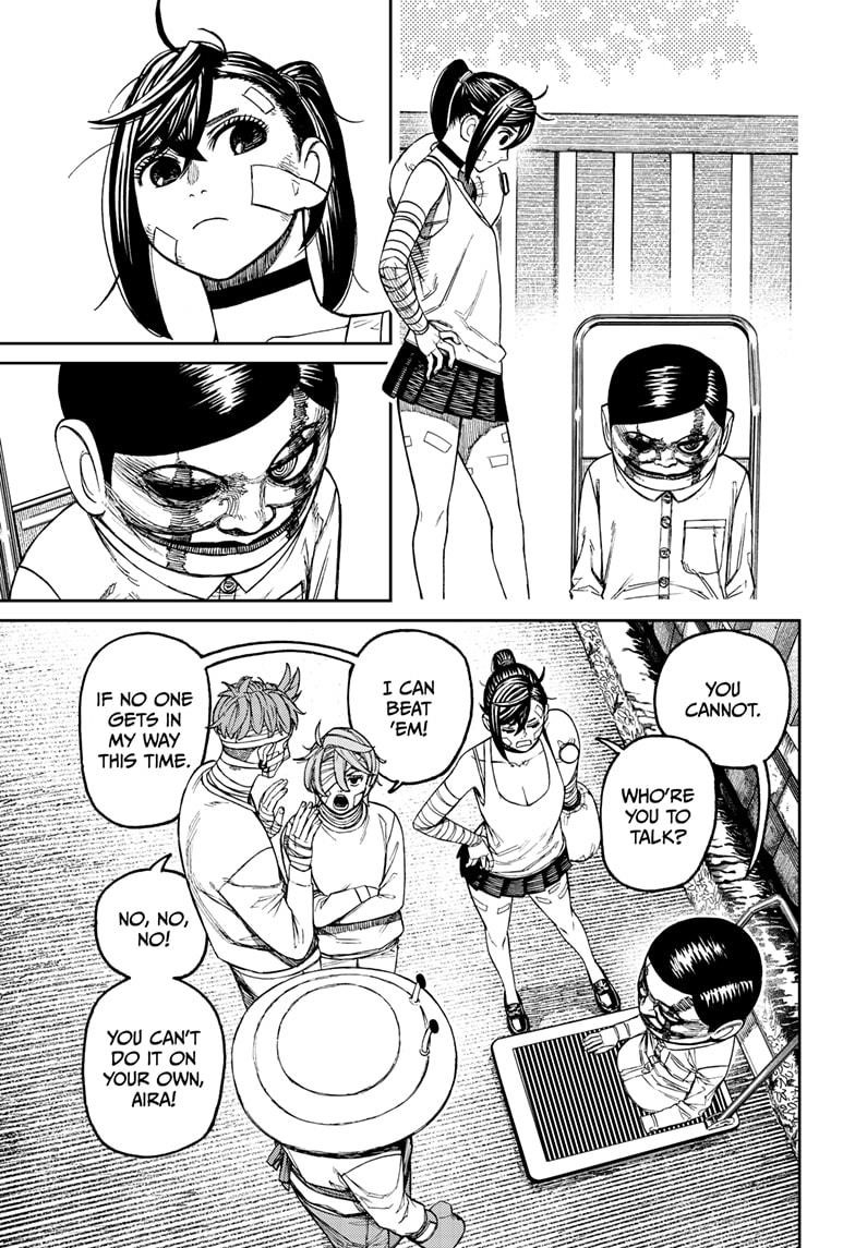 Dandadan Chapter 90 page 3 - Chapter 90: What're We Gonna Do?