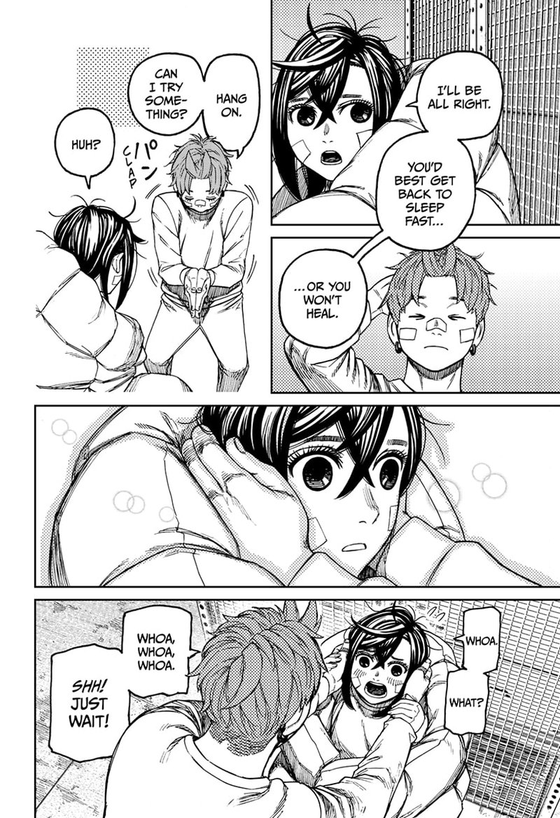 Dandadan Chapter 92 page 12 - Chapter 92: Just Can't Sleep