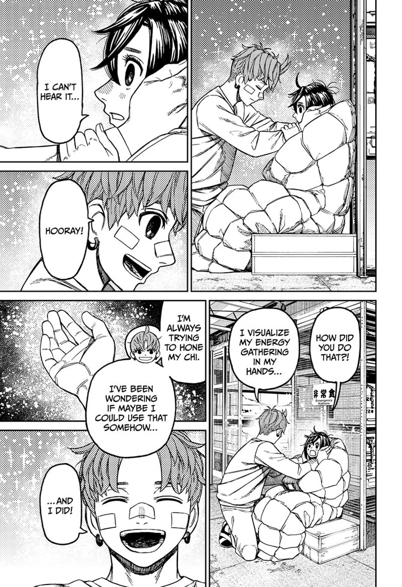 Dandadan Chapter 92 page 13 - Chapter 92: Just Can't Sleep