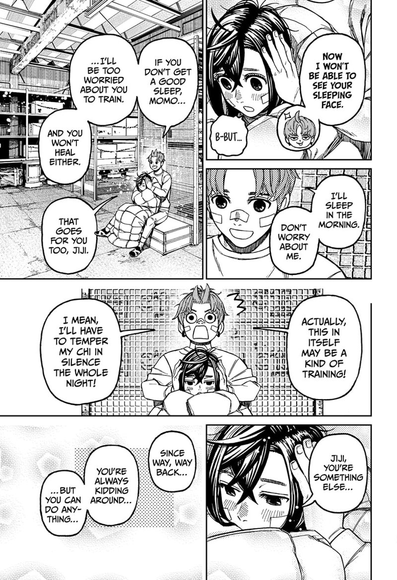 Dandadan Chapter 92 page 15 - Chapter 92: Just Can't Sleep
