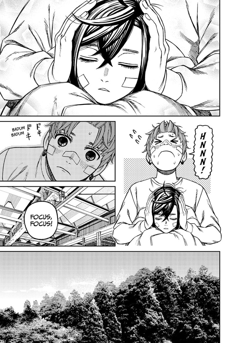 Dandadan Chapter 92 page 17 - Chapter 92: Just Can't Sleep