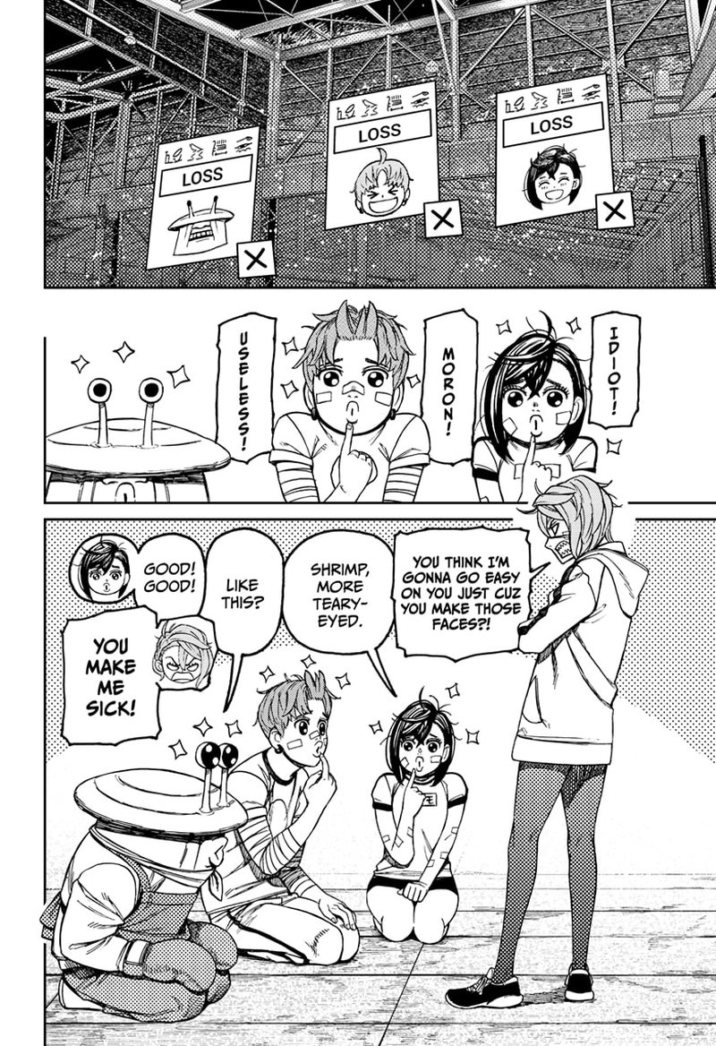 Dandadan Chapter 92 page 4 - Chapter 92: Just Can't Sleep