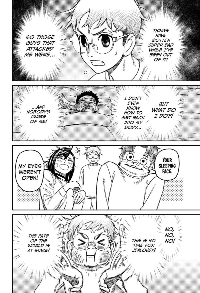 Dandadan Chapter 93 page 8 - Chapter 93: Astral Body Adventure