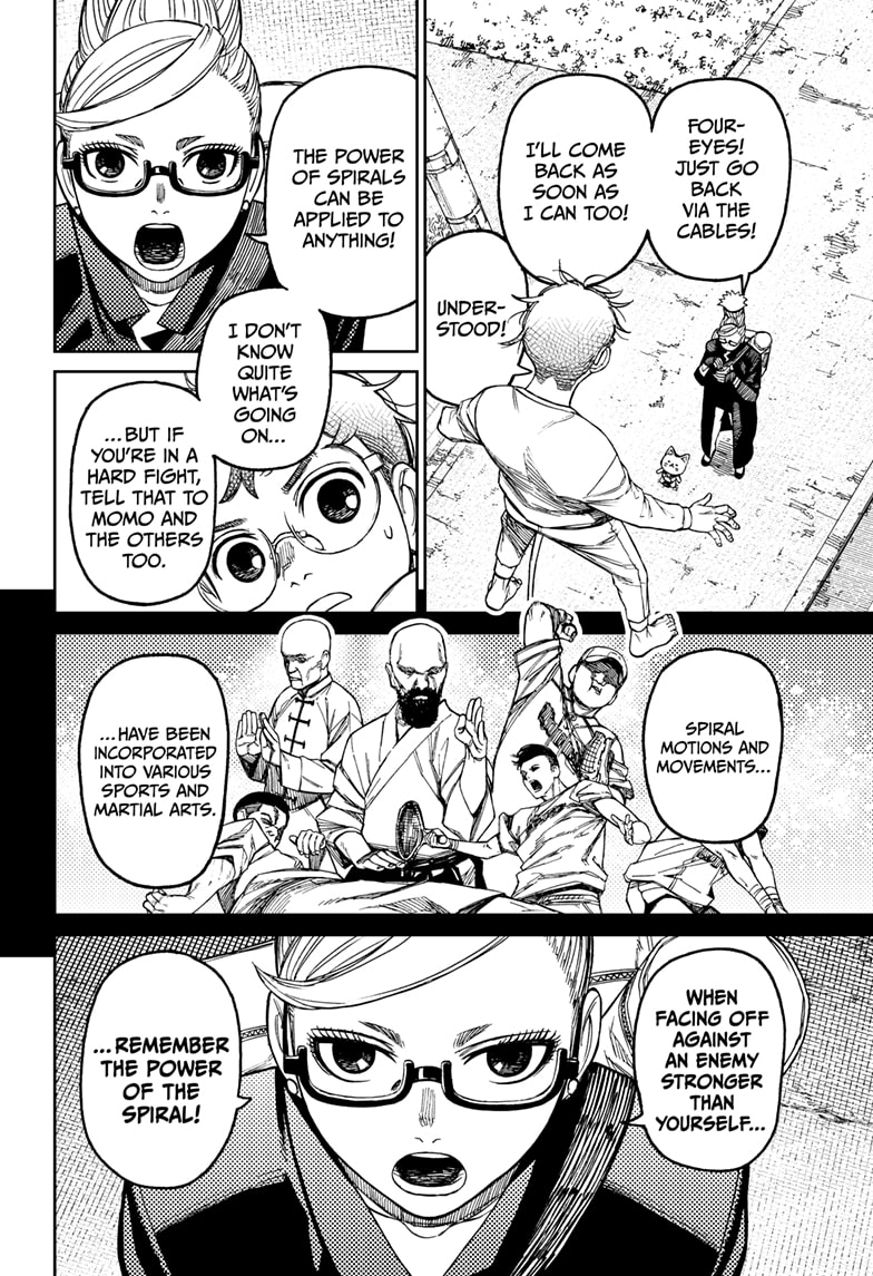 Dandadan Chapter 94 page 14 - Chapter 94: Please Tell Me How To Get Back Into My Body
