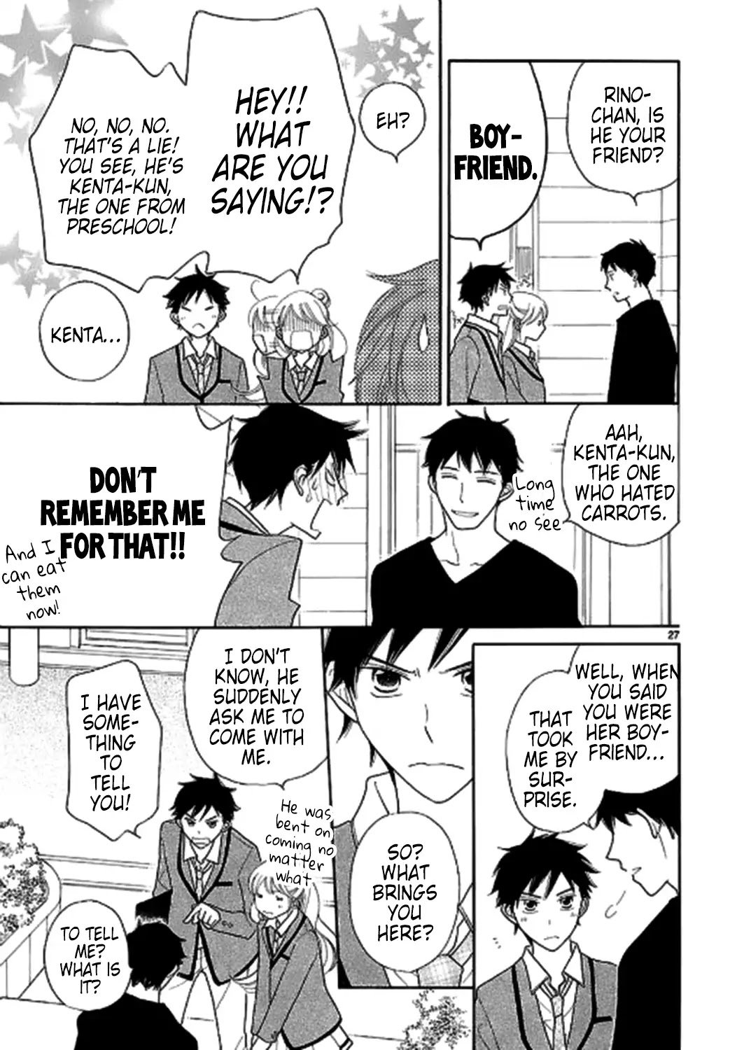 Dangan Honey Chapter 12 page 27 - Chapter 12: Marvelous Love
