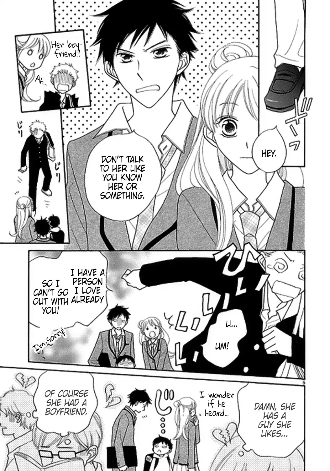 Dangan Honey Chapter 12 page 5 - Chapter 12: Marvelous Love