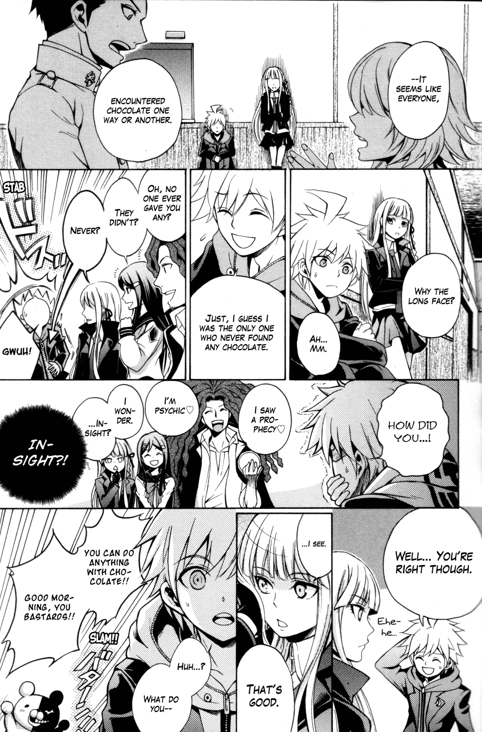 Danganronpa 1 2 - Comic Anthology Chapter 0 page 10 - Chapter 0